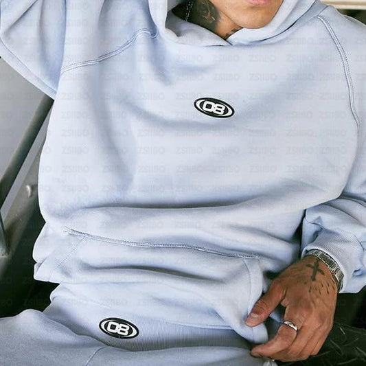 Fashion Print Digital Autumn Winter Hip Hop Style Sports Hoodie Pullover