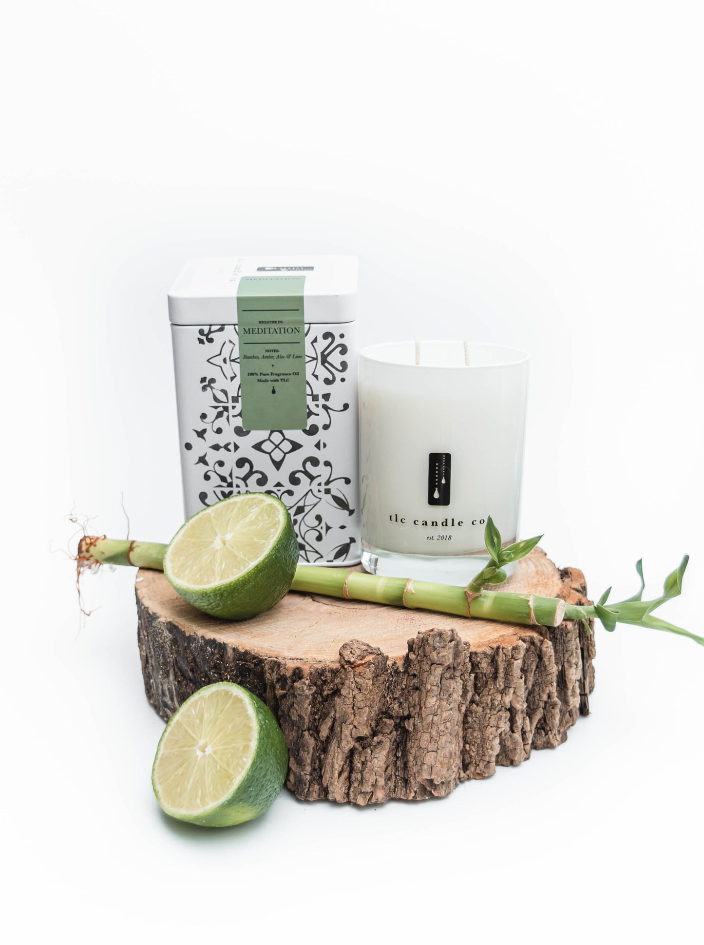 Meditation - Bamboo, Amber and Aloe Soy Candle