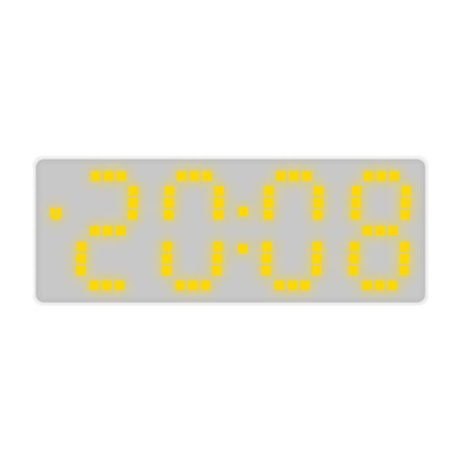 Simple Style LED Electronic Alarm Clock Battery and Plug-in Dual-use Timepiece Yida Time