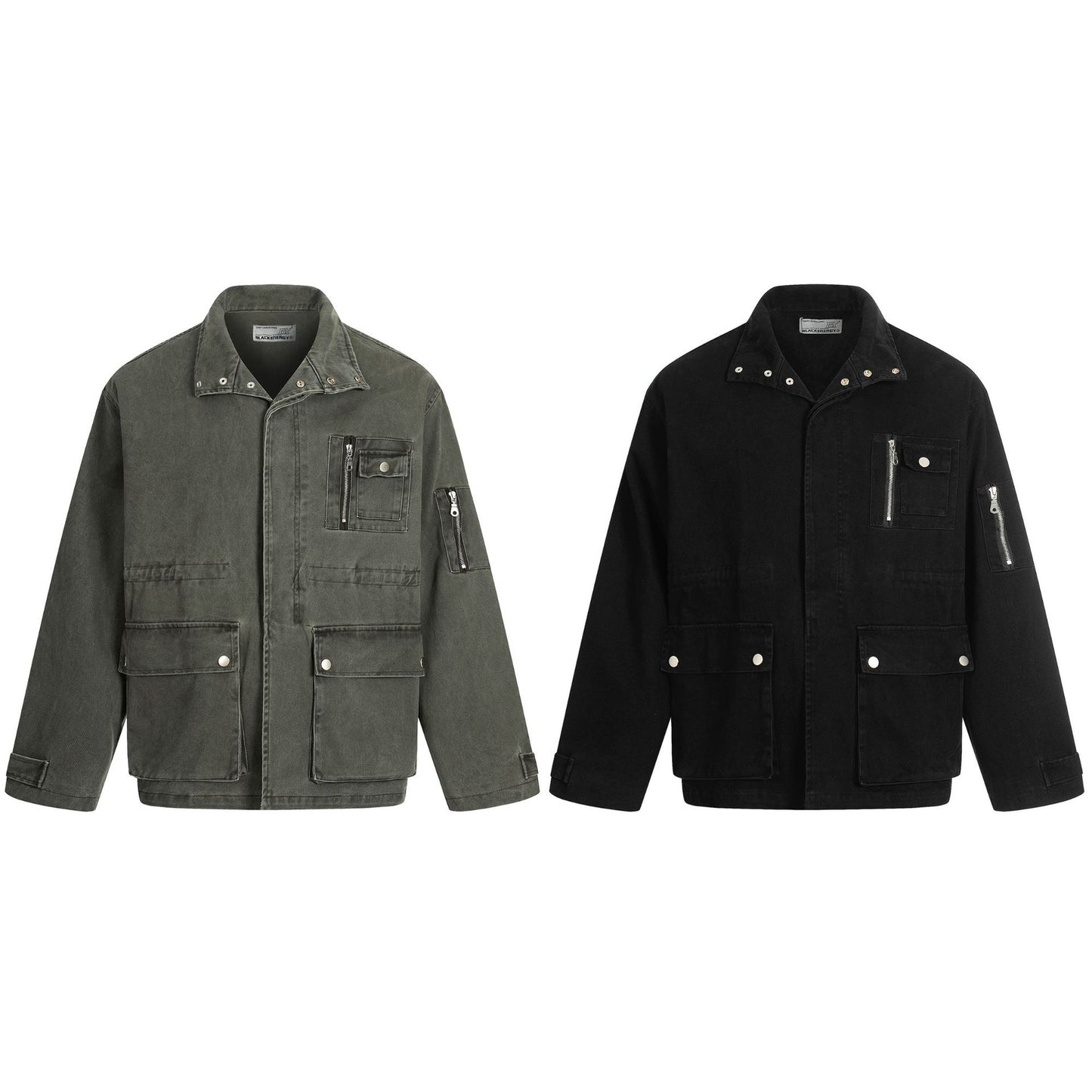 Street Style High-Street Unique Design Loose Jacket