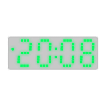 Simple Style LED Electronic Alarm Clock Battery and Plug-in Dual-use Timepiece Yida Time