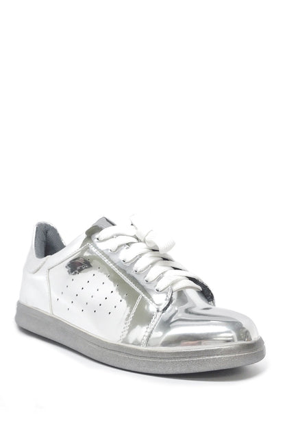 Metallic shoes