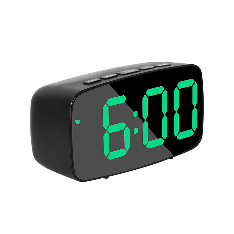 Simple Style LED Electronic Alarm Clock Battery and Plug-in Dual-use Timepiece Yida Time