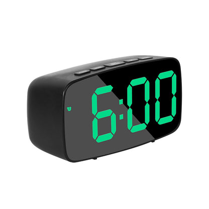 Simple Style LED Electronic Alarm Clock Battery and Plug-in Dual-use Timepiece Yida Time
