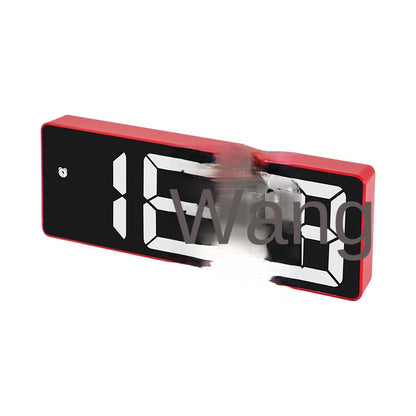 Simple Style LED Electronic Alarm Clock Battery and Plug-in Dual-use Timepiece Yida Time