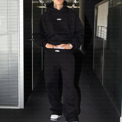 Fashion Print Digital Autumn Winter Hip Hop Style Sports Hoodie Pullover