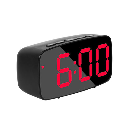 Simple Style LED Electronic Alarm Clock Battery and Plug-in Dual-use Timepiece Yida Time