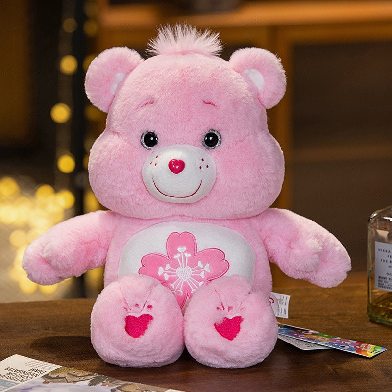 Angry Bear Rainbow Bear Plush Doll Love Bear Cute Doll Valentine's Day Gift