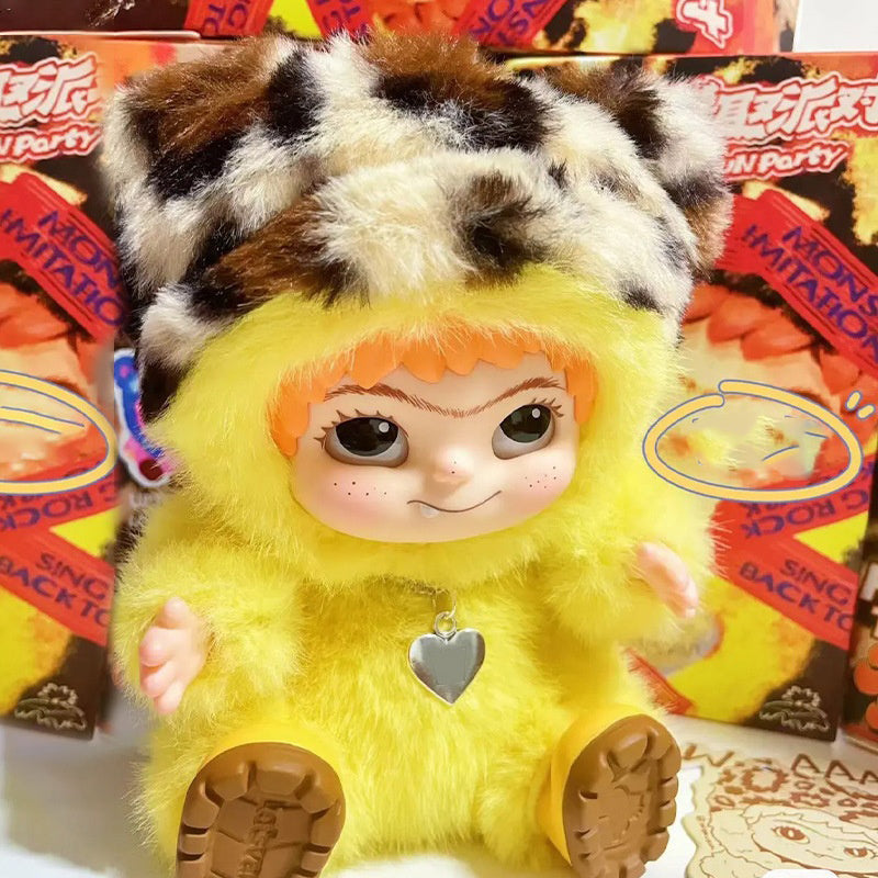 WAKUKU Maomao Trendy Party Series Blind Box Wokuku Handheld Plush Doll
