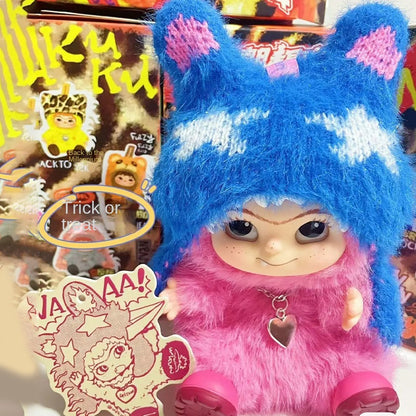 WAKUKU Maomao Trendy Party Series Blind Box Wokuku Handheld Plush Doll