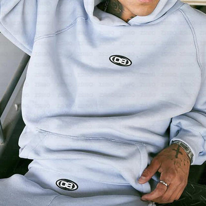 Fashion Print Digital Autumn Winter Hip Hop Style Sports Hoodie Pullover