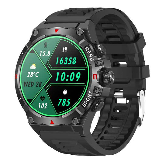 TG02 Outdoor Smart Watch GPS Positioning Altitude Pressure Compass Heart Rate Bluetooth Call Sports Watch