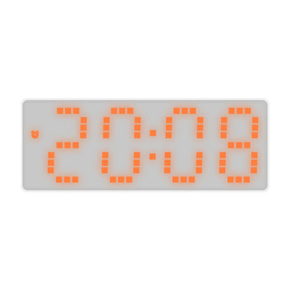 Simple Style LED Electronic Alarm Clock Battery and Plug-in Dual-use Timepiece Yida Time