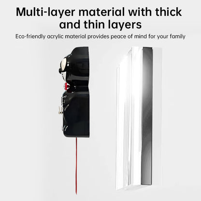 New Hot American Classic Kit Cat Clock: Swing Tail, Creative, Cute Gift, Retro Decor, Hanging Design.