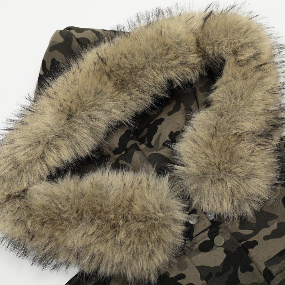 Camouflage casual versatile loose jacket