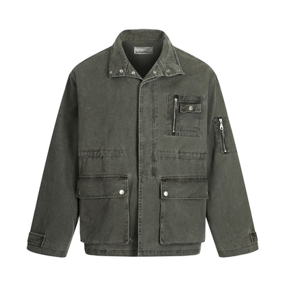 Street Style High-Street Unique Design Loose Jacket