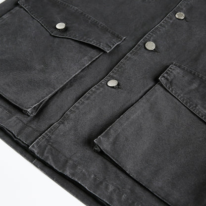 Street Style High-Street Unique Design Loose Jacket